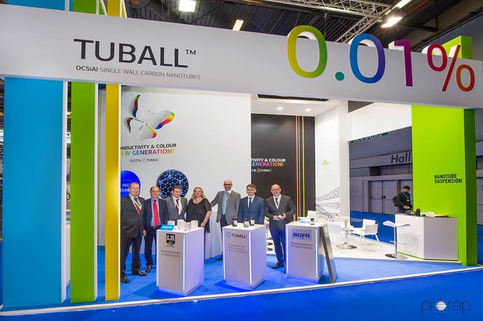 OCSiAl has successfully presented at JEC World 2016