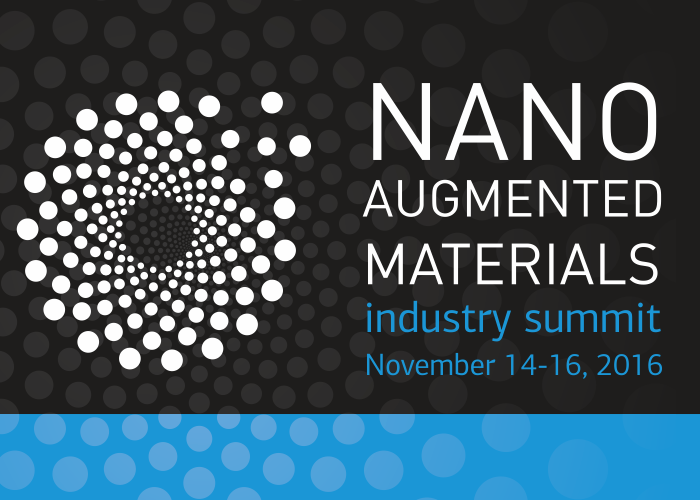 Nanoaugmented Materials Industry Summit will bring together more than 180 participants from 27 countries