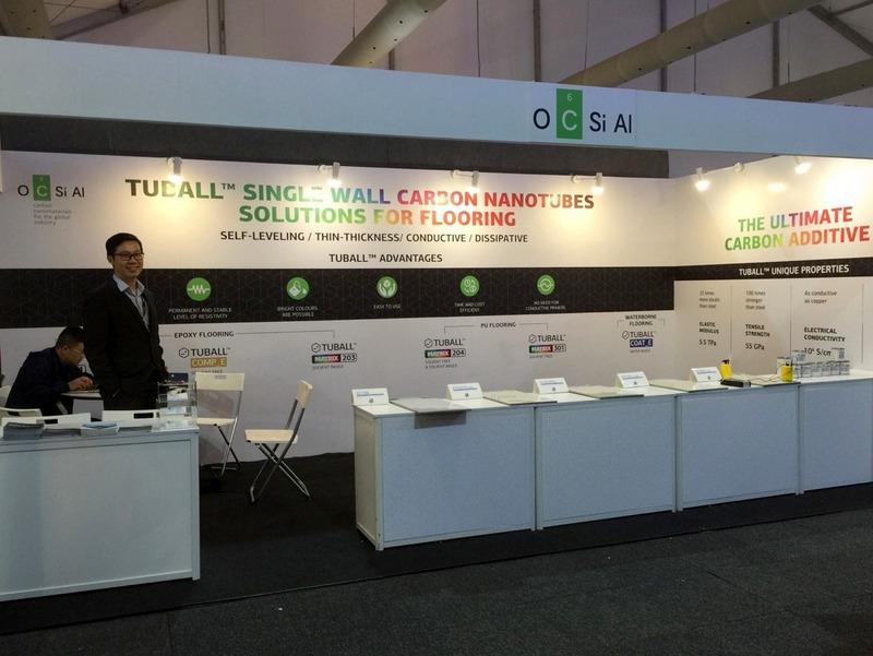 OCSiAl strengthens its position in Malaysia: Conductive flooring containing TUBALL nanotubes was on show at ARCHIDEX