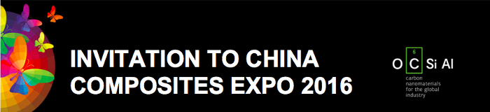 Invitation to China Composites Expo 2016