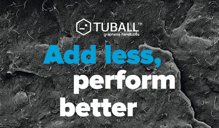 Add less and get better performance with TUBALL graphene nanotubes
