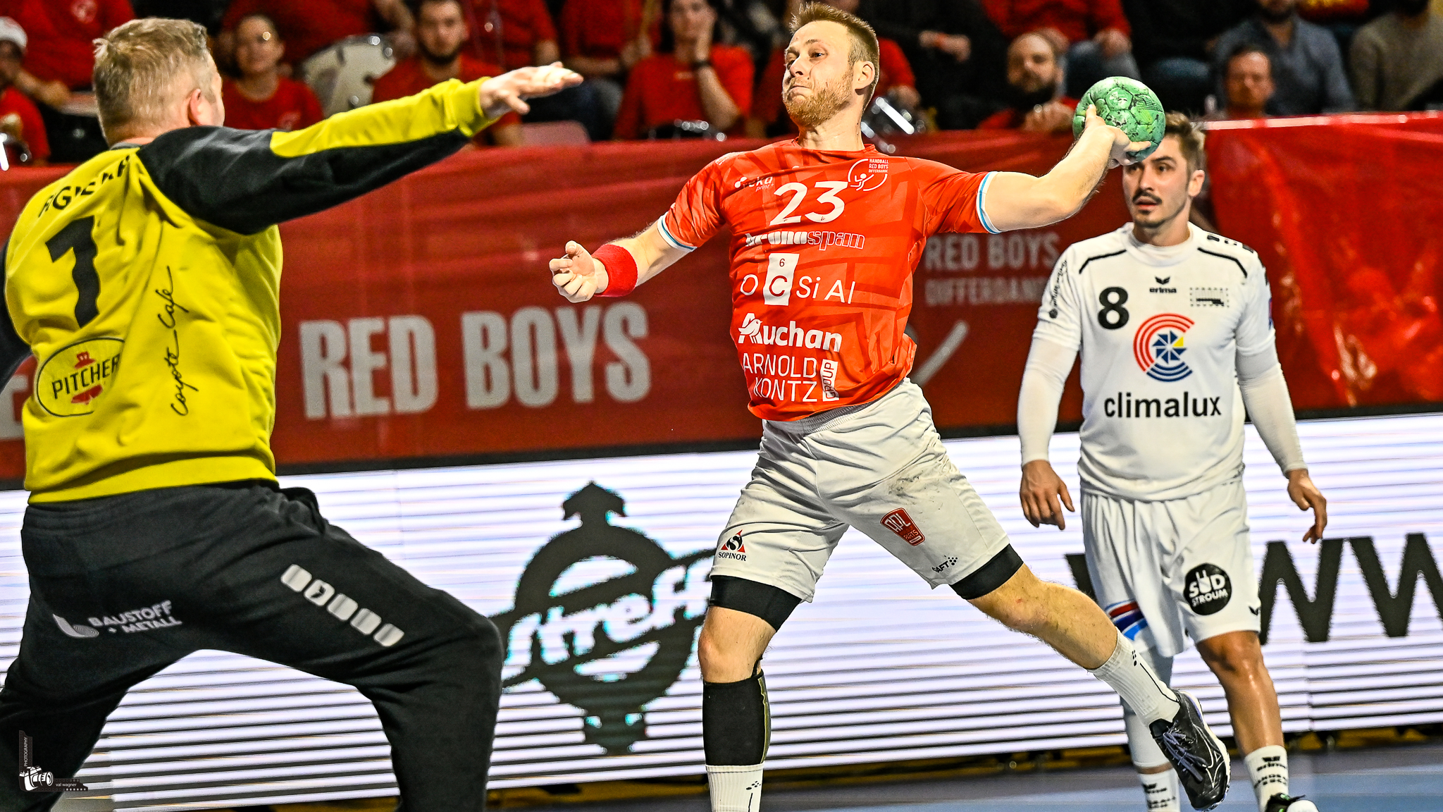 05 November 2021, Luxembourg, Luxemburg: Handball: International